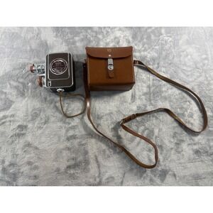 Vintage Bell & Howell Filmo Auto-8 Movie Camera 8mm Magazine with Case (tested)
